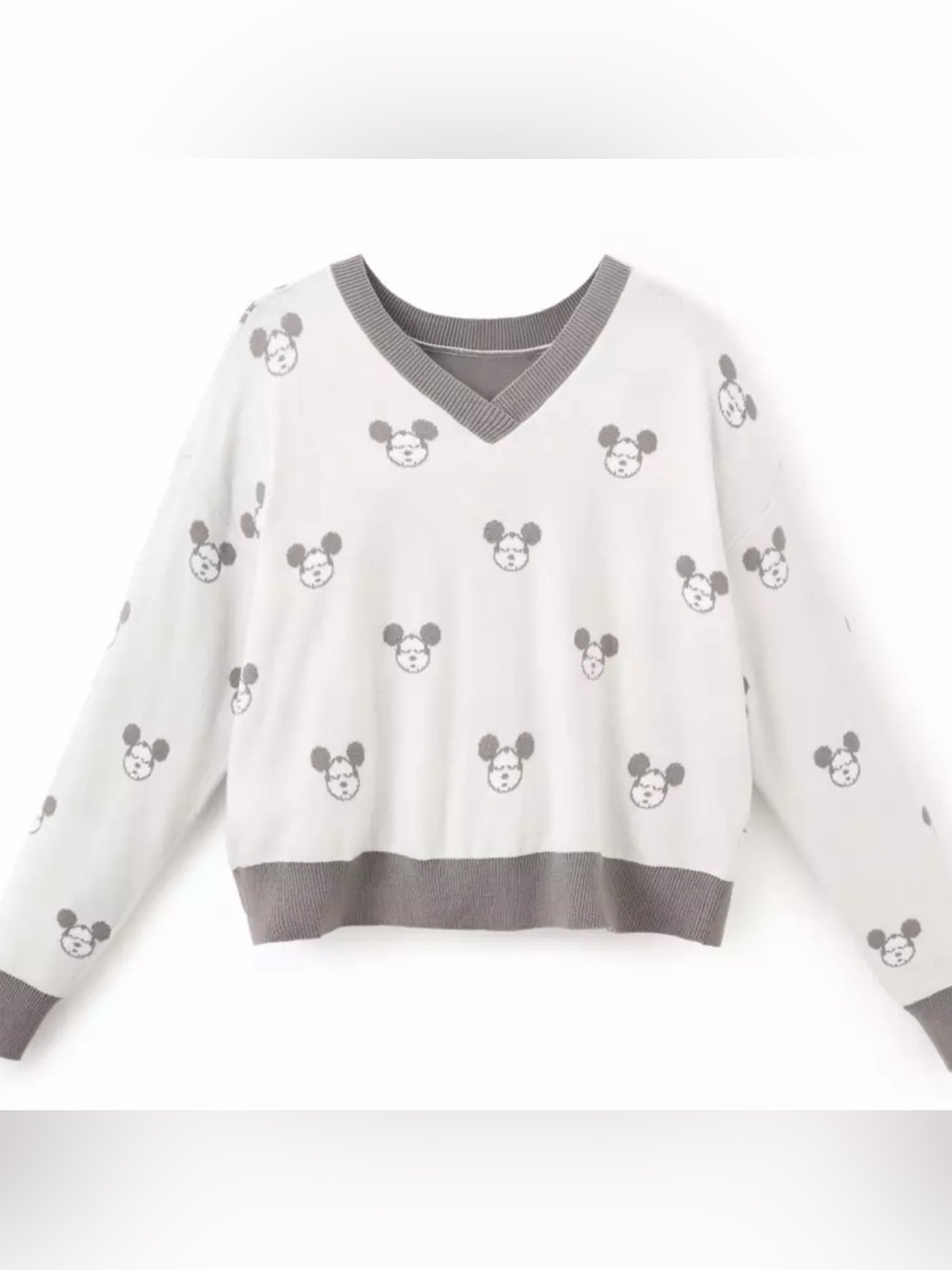 NEW Mickey Mouse V-Neck Sweater for Women by Her Universe Disney Small